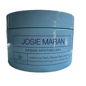 Josie Maran Argan Apothecary Intensive Daily Repair Body Butter 6oz NEW Read